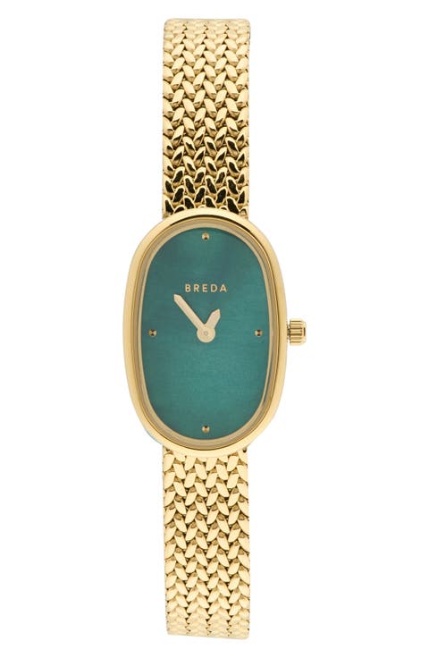 Jane Tethered Mesh Strap Watch, 18mm x 25mm