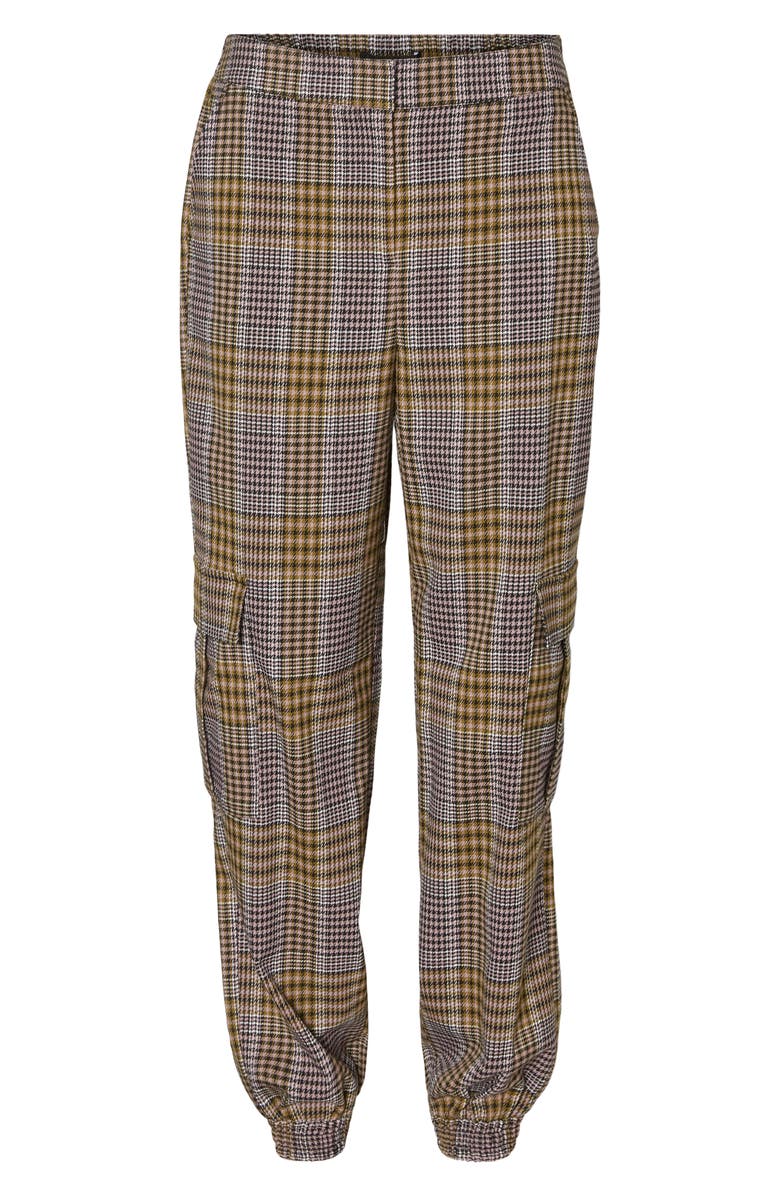 VERO MODA Bobbie Plaid Joggers, Alternate, color,