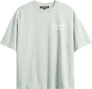 CRIMINAL DAMAGE Bennett Oversize Logo Graphic T-Shirt