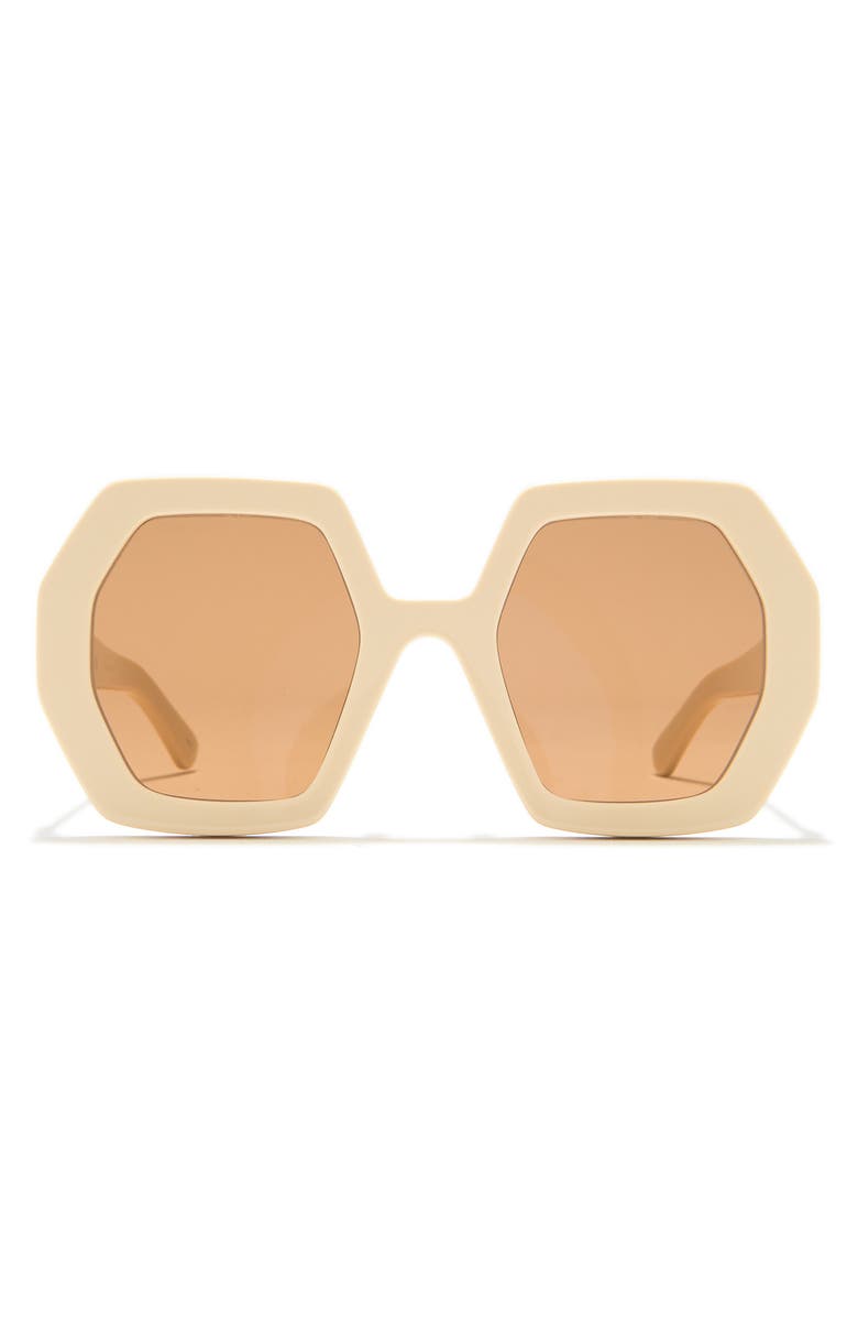 Gucci 55mm Geometric Sunglasses, Main, color,