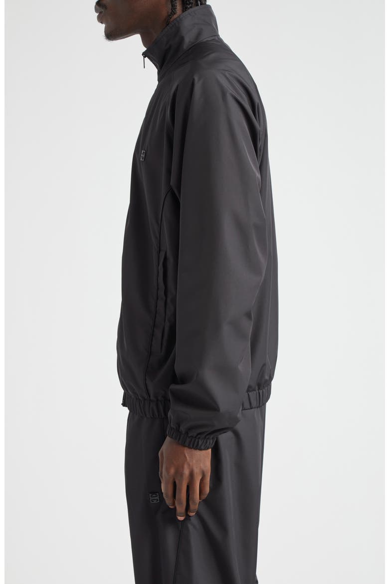 4G Track Jacket, Alternate, color, BLACK