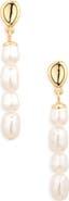 NORDSTROM RACK Faux Pearl Drop Earrings