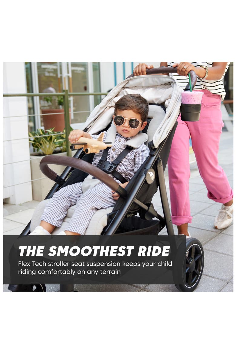 City Mini® Air Stroller, Alternate, color, RICH BLACK