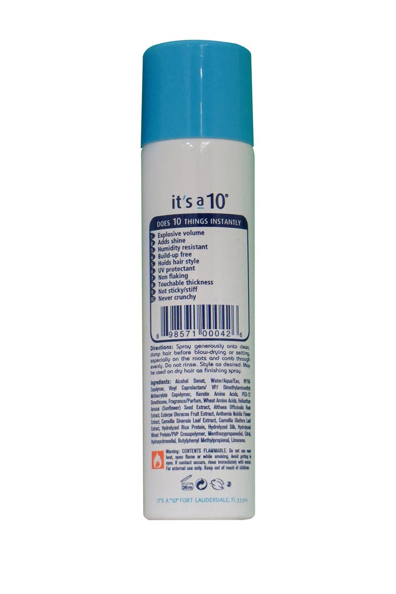 Miracle Volumizing Blowdry Spray - 6 oz., Alternate, color, NO COLOR