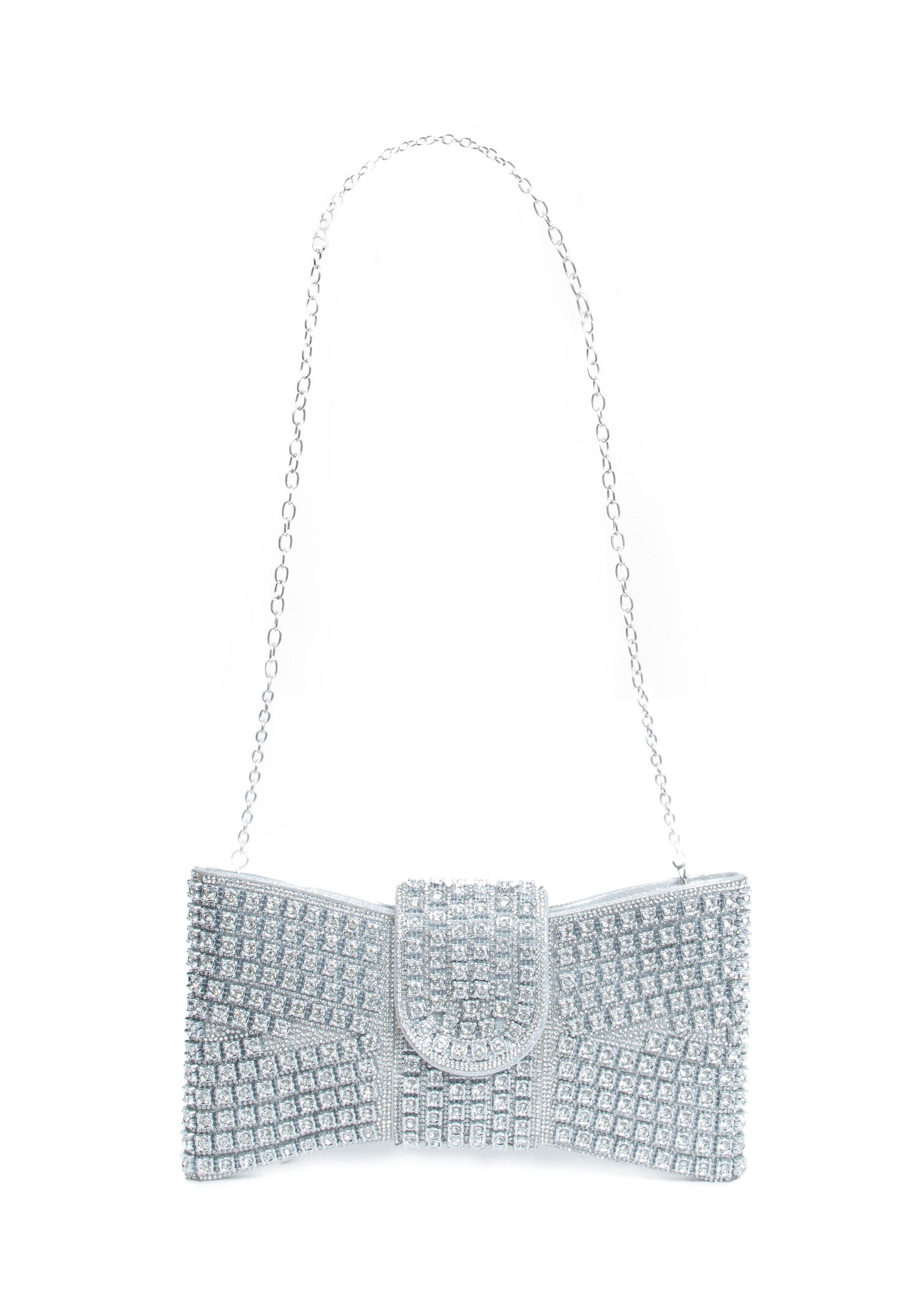 Sherie Handbags, Alternate, color, SILVER