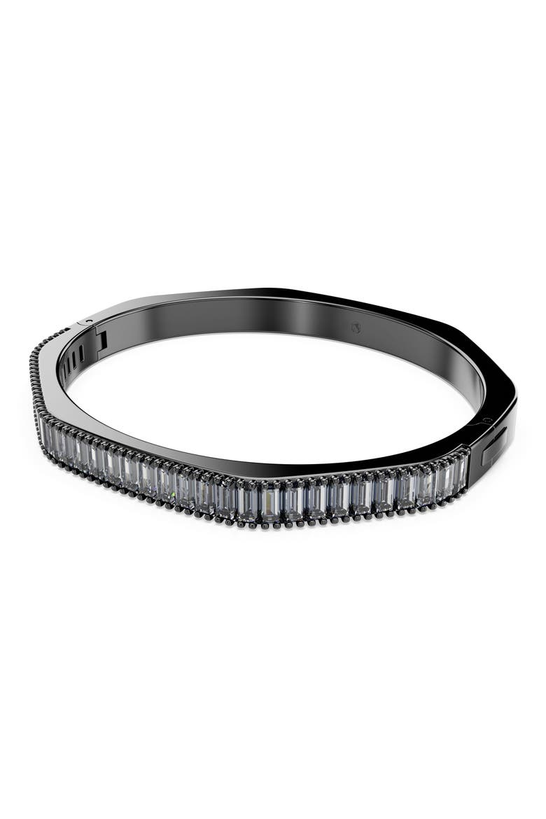 Matrix Crystal Bangle, Alternate, color, GREY