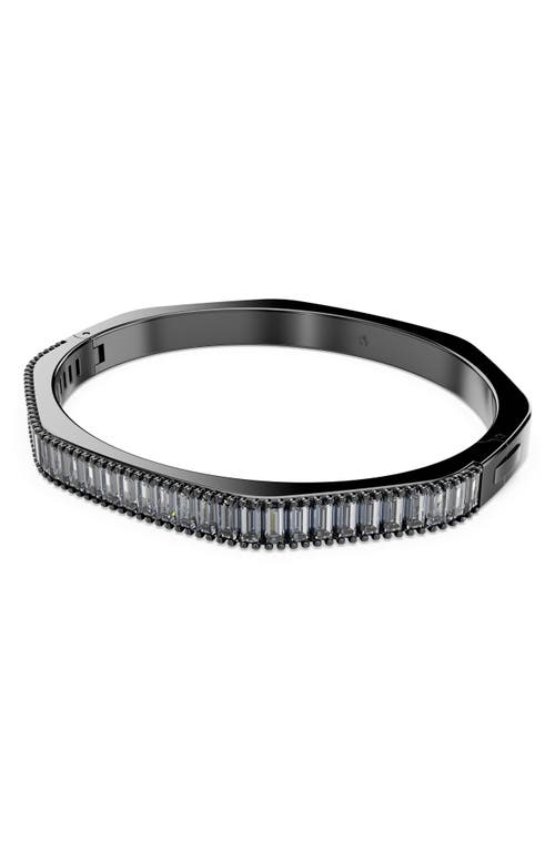 Swarovski Matrix Crystal Bangle In Metallic