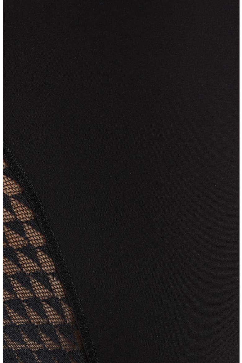 Subtile Shaper Bodysuit, Alternate, color, BLACK