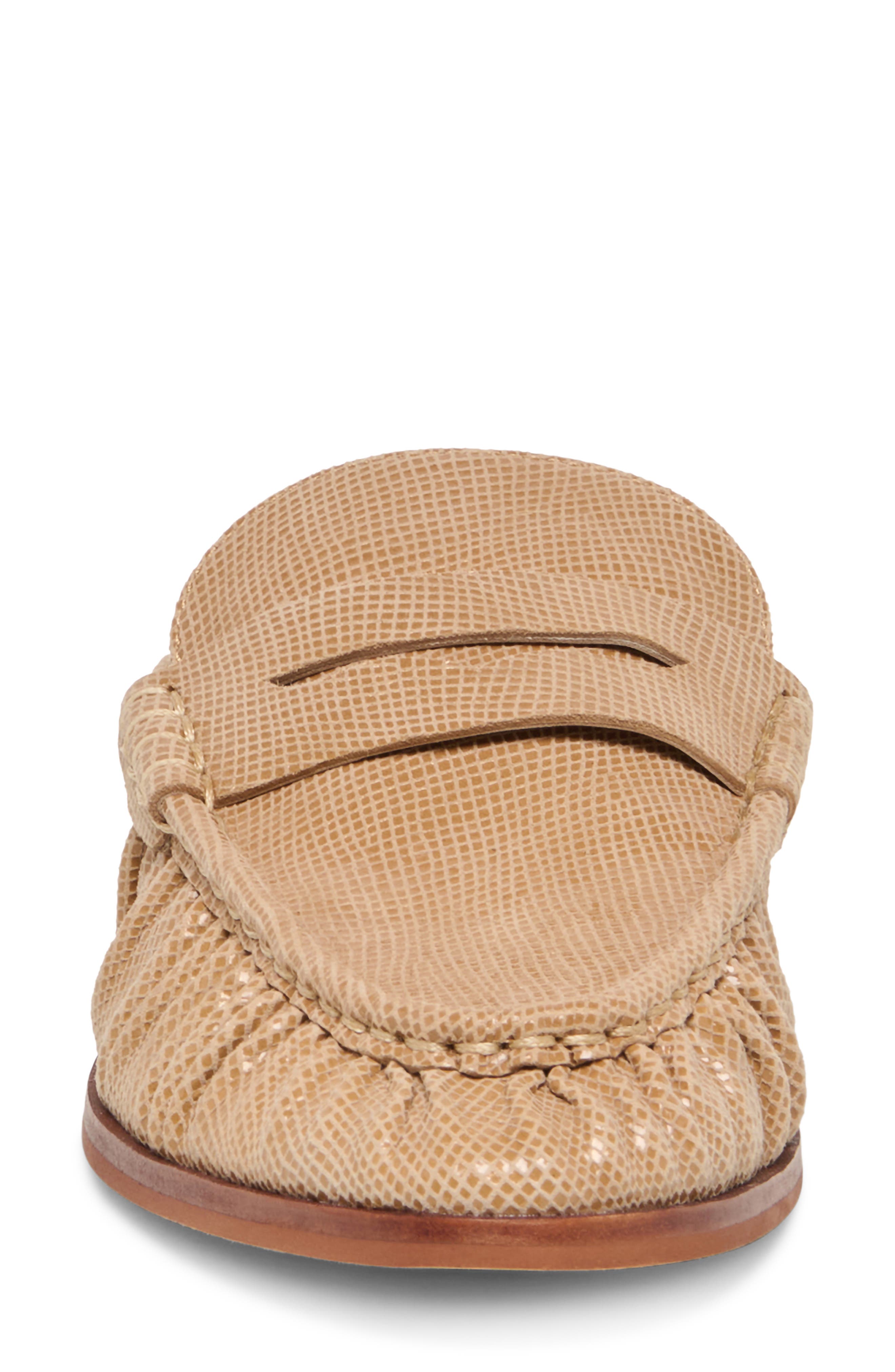 Dolce Vita Betzy Mule, Alternate, color, Latte Embossed Suede