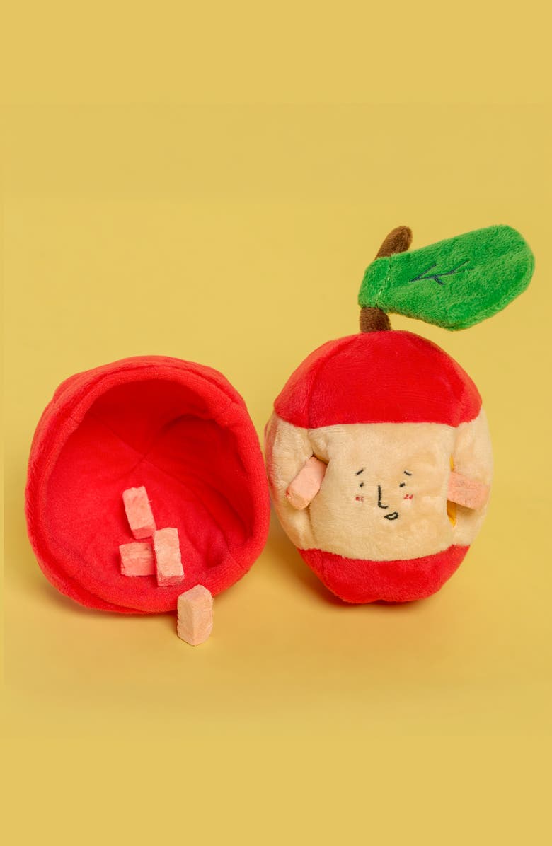 the furryfolks Apple Nosework Toy, Alternate, color, Red