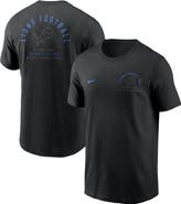 Nike Men's Nike Black Detroit Lions Split Logo T-Shirt