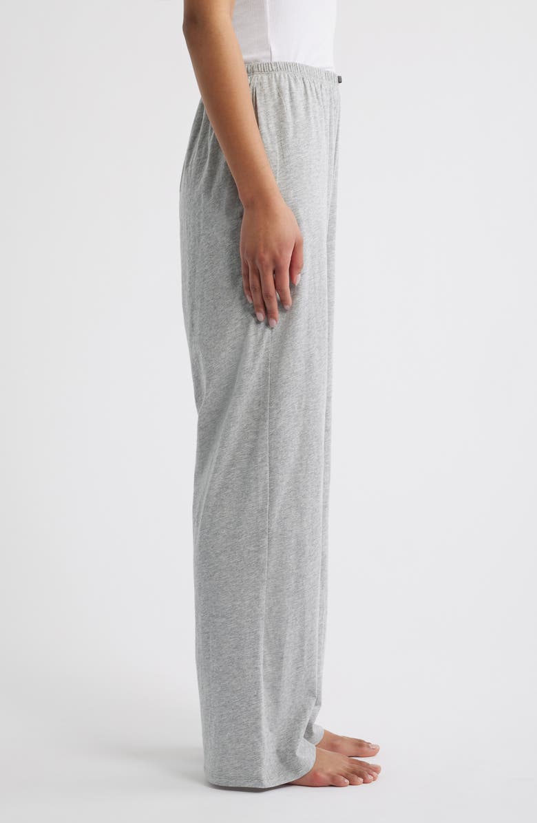 Lunya Organic Pima Cotton Pajama Pants, Alternate, color, Storm Grey Heather