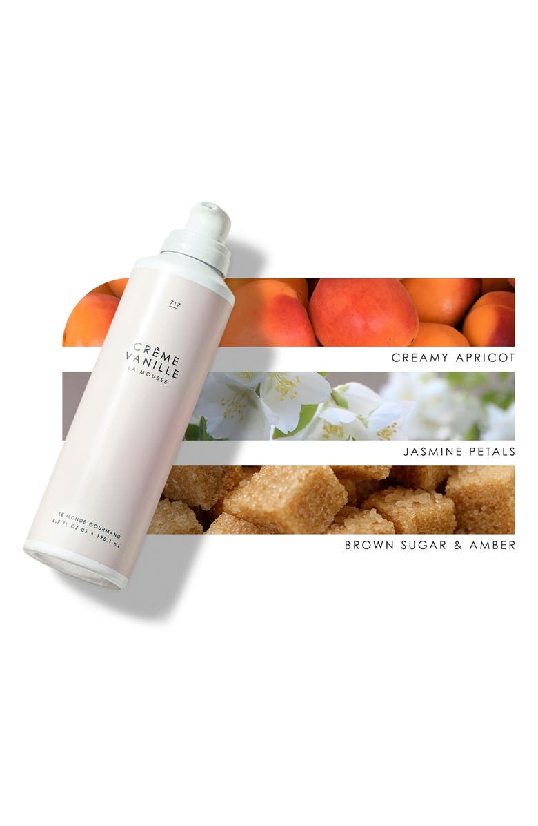 LE MONDE GOURMAND Crème Vanille Body Lotion Mousse, Alternate, color, 