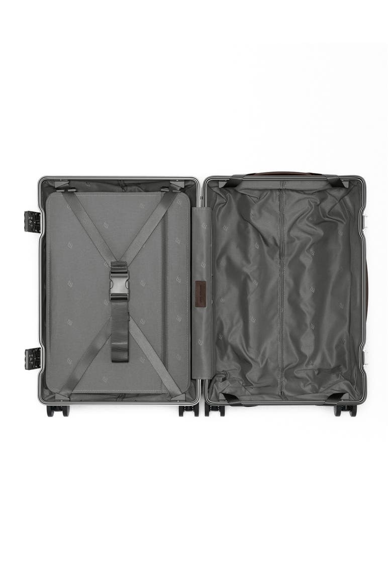 The Large Carry-on, Alternate, color, Grey / Chocolate