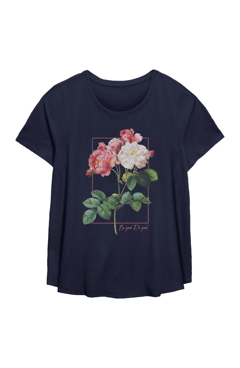 Lost Gods Women's Lost Gods Be Good Do Good Graphic T-Shirt, Main, color, Navy Blue