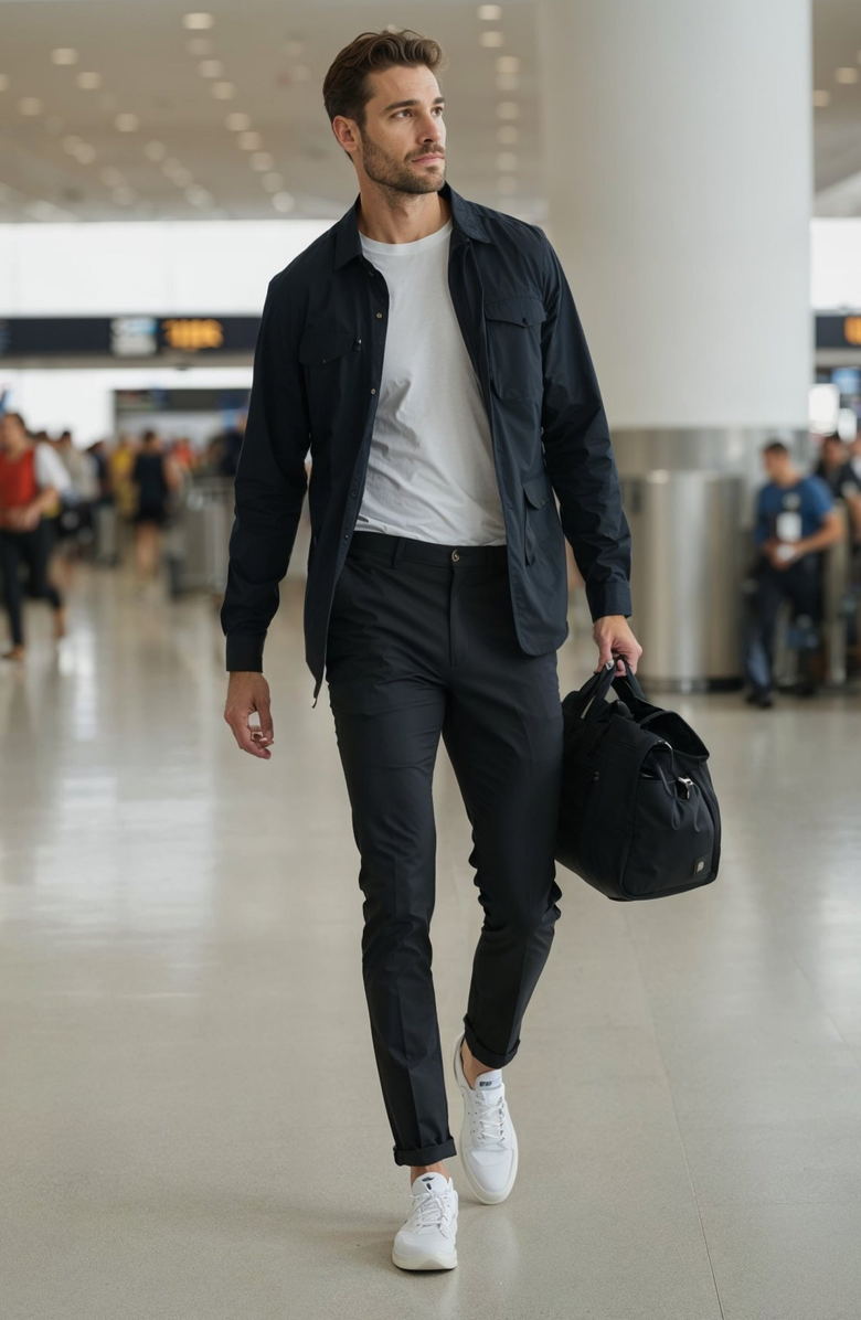 Jack Archer Jetsetter Tech Pant Straight Fit, Alternate, color, Space Black