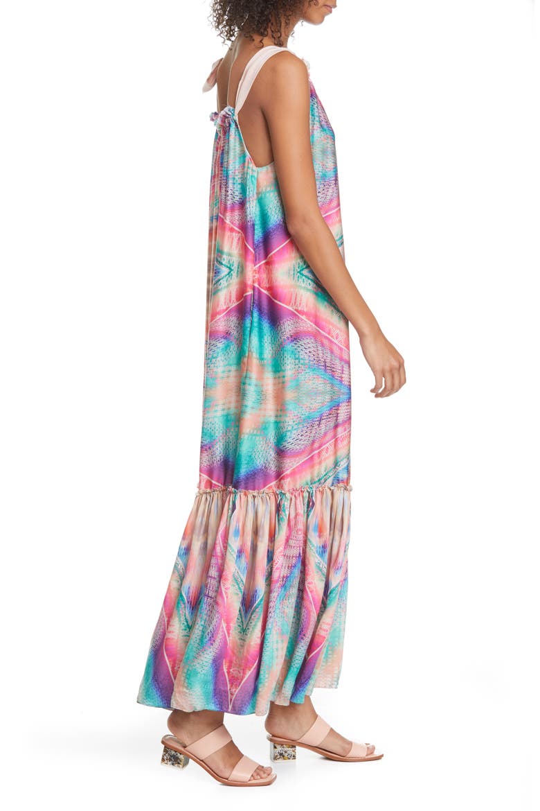 Kaleidoscope Maxi Dress, Alternate, color, KALEIDOSCOPE