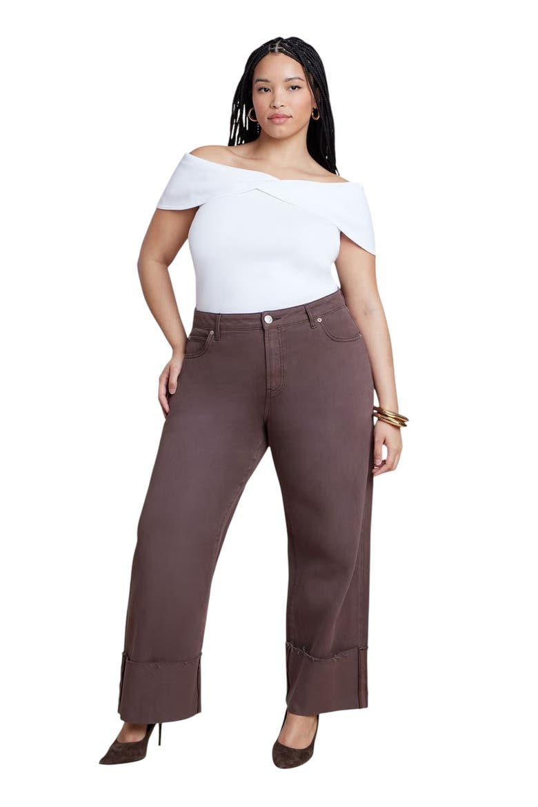 Twisted Off The Shoulder Sweater, Alternate, color, WHITE