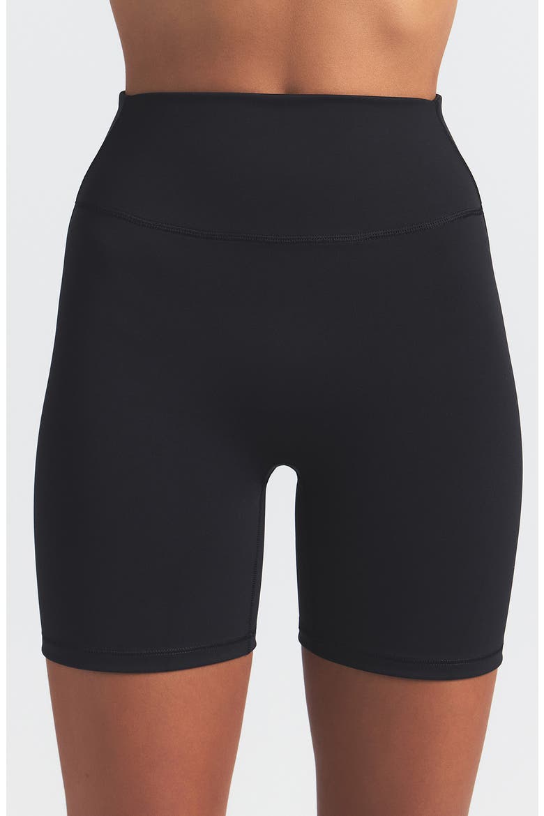 Matte Bike Shorts, Alternate, color, OBSIDIAN