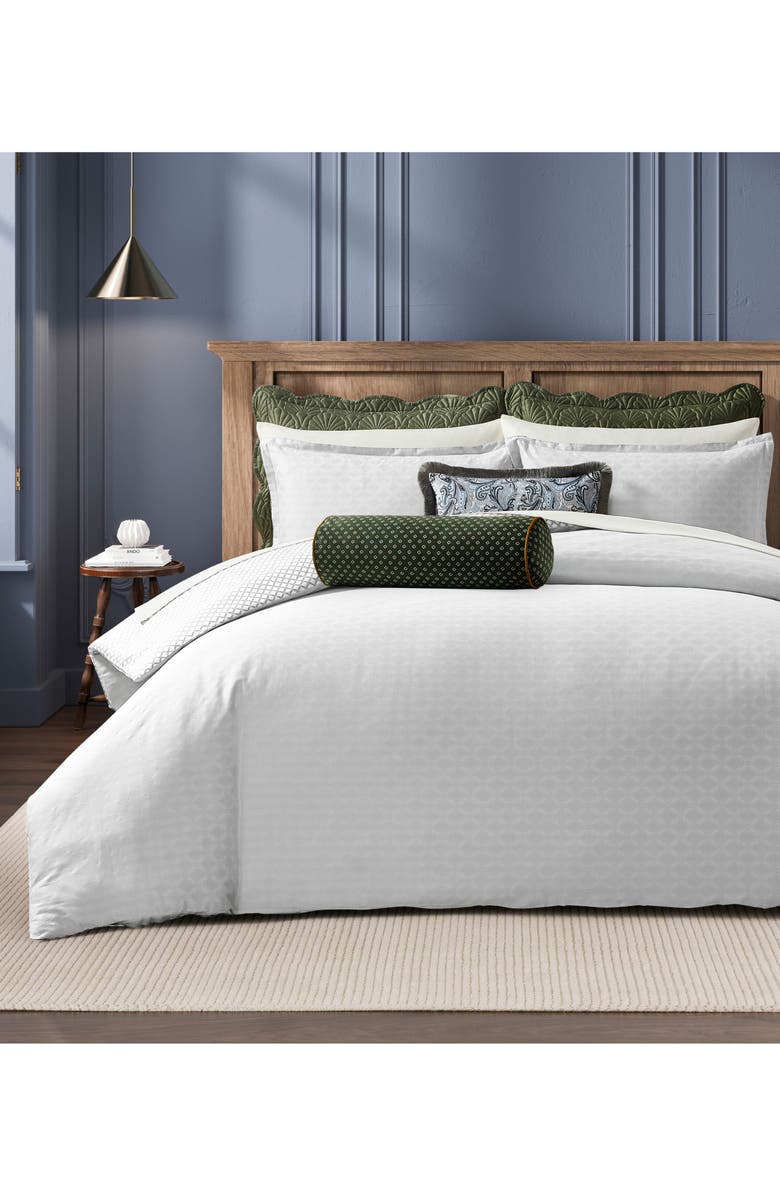 Ted Baker Pollsy Duvet Cover & Shams Set, Alternate, color, Bright White