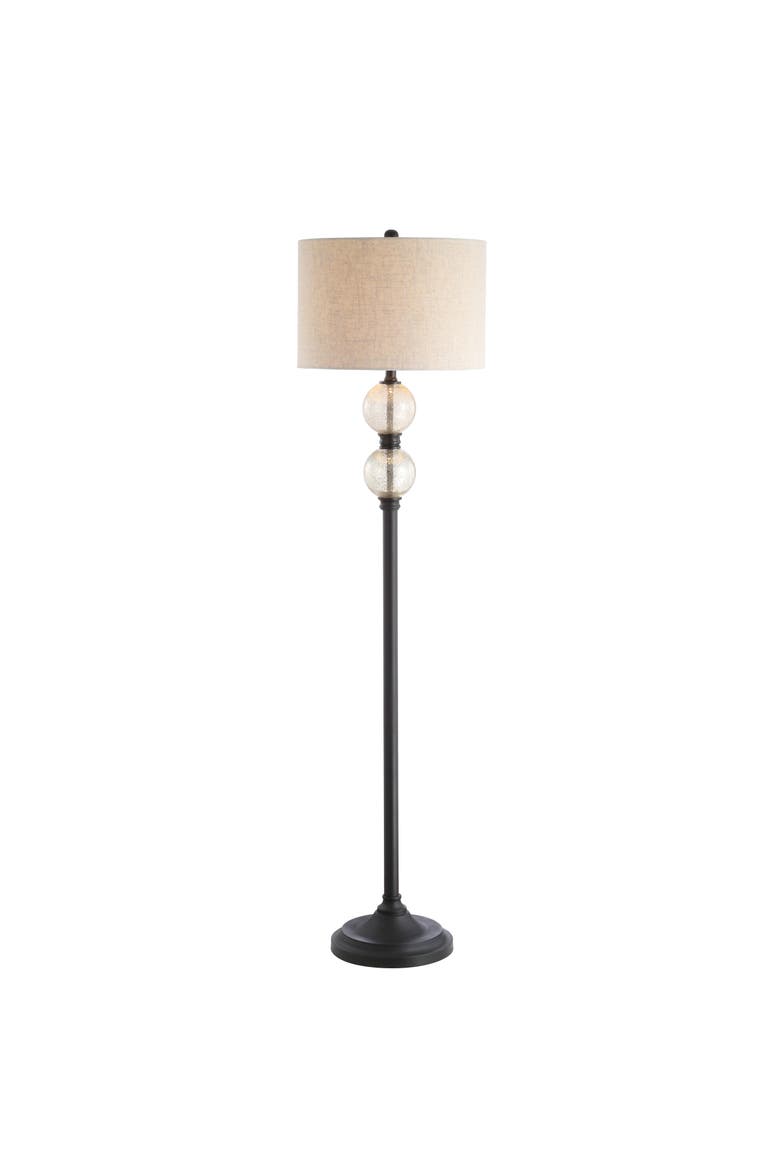 January Glass/Metal LED Floor Lamp, Alternate, color, Oil Rubbed Bronze