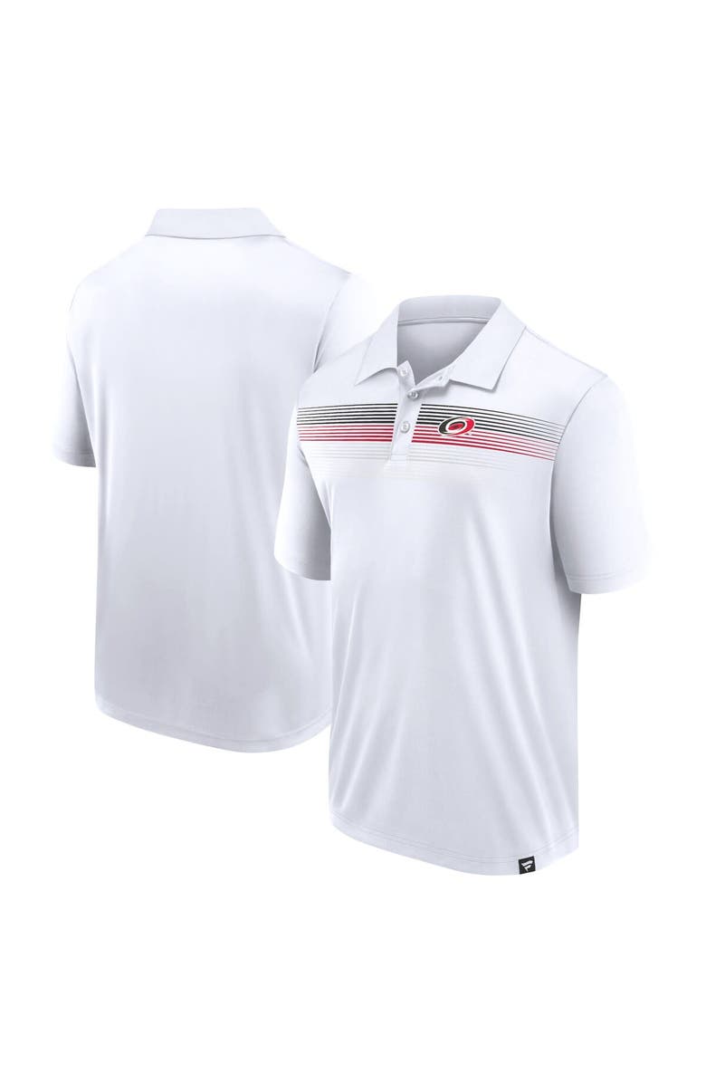 FANATICS Men's Fanatics Branded White Carolina Hurricanes Victory For Us Interlock Polo, Alternate, color, White