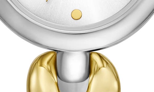 Kate Spade New York Monroe Two-tone Twist Bracelet Watch, 24mm In Multi