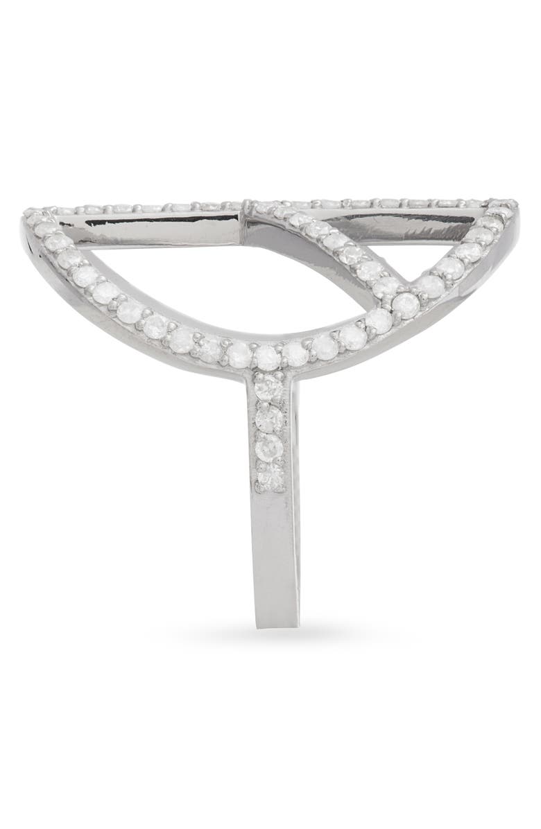 Sheryl Lowe Peace Sign Ring, Alternate, color,