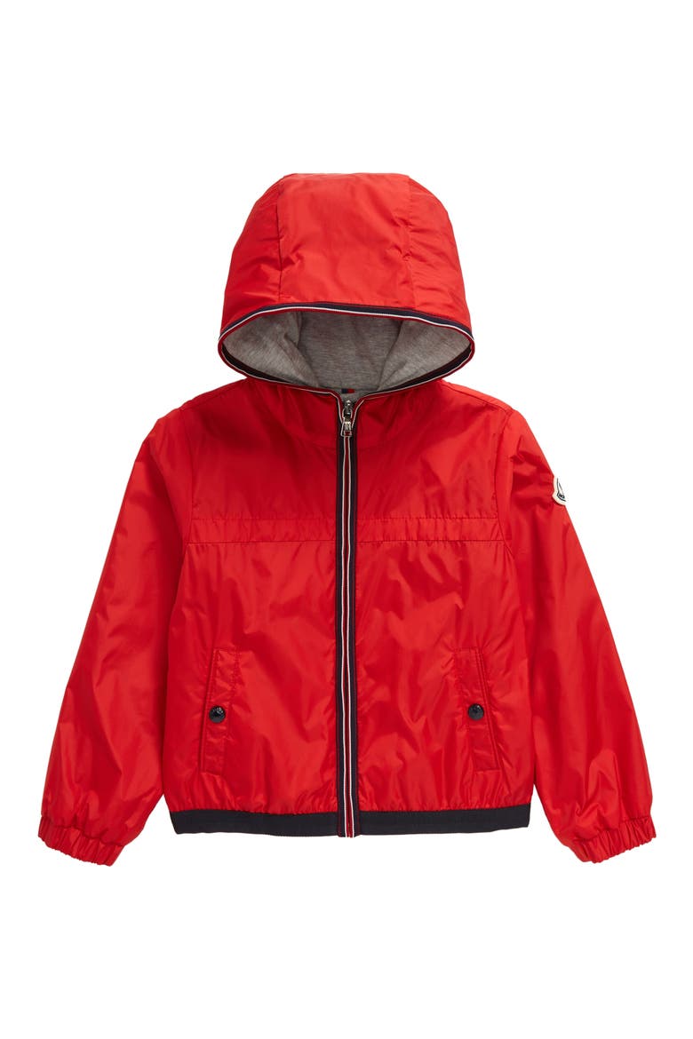 Kids' Anton Hooded Jacket, Main, color, RED