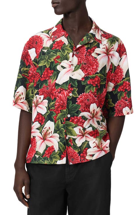 Hokkaido Floral Camp Shirt