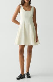 Theory Sleeveless Fit & Flare Dress
