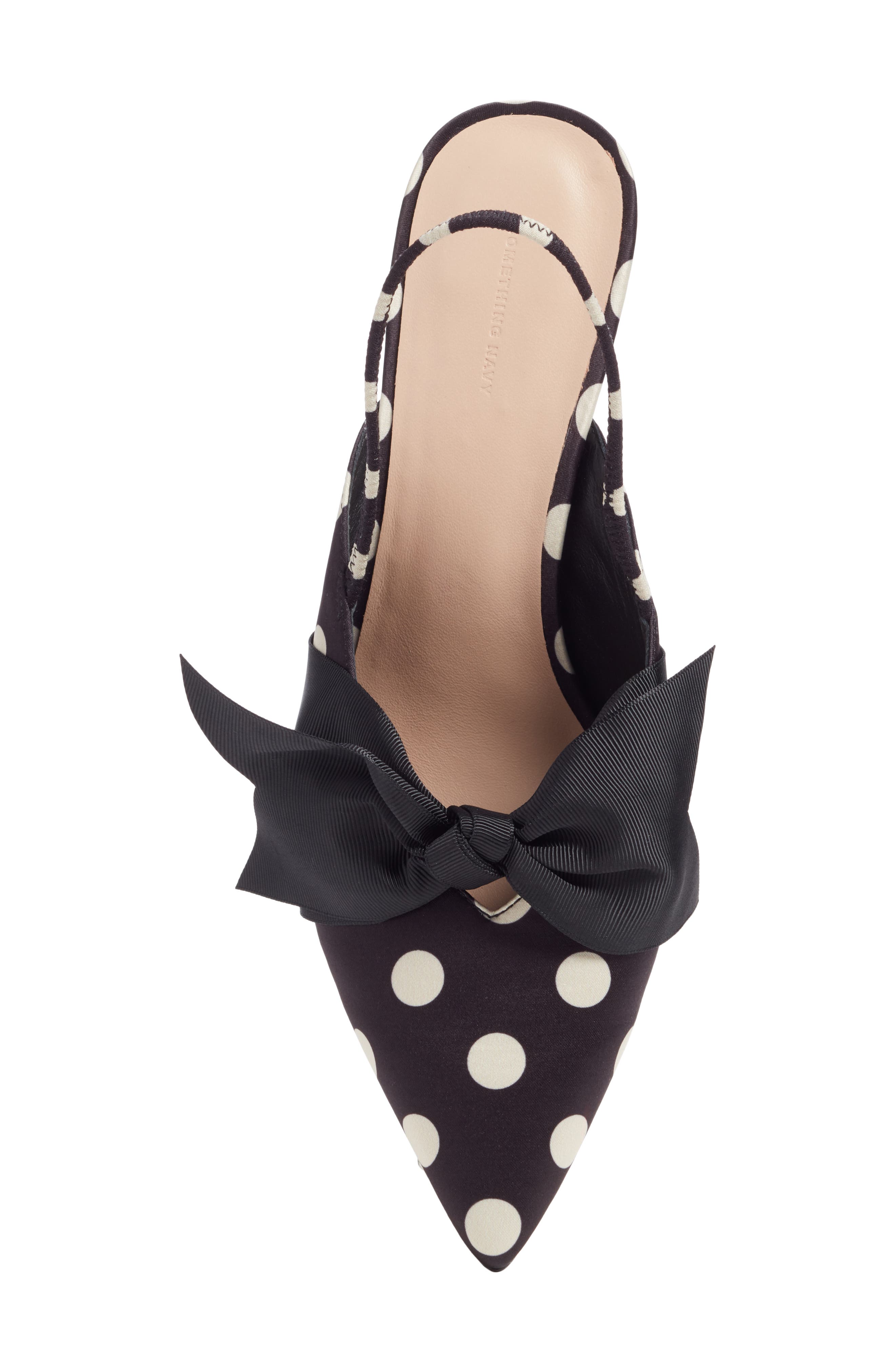 Something Navy Whitney Bow Slingback Pump, Alternate, color, 