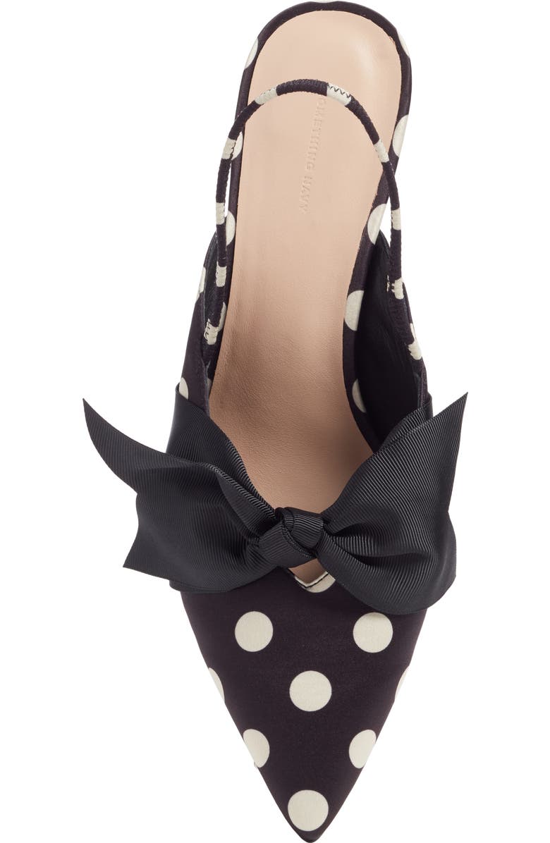 Something Navy Whitney Bow Slingback Pump, Alternate, color,