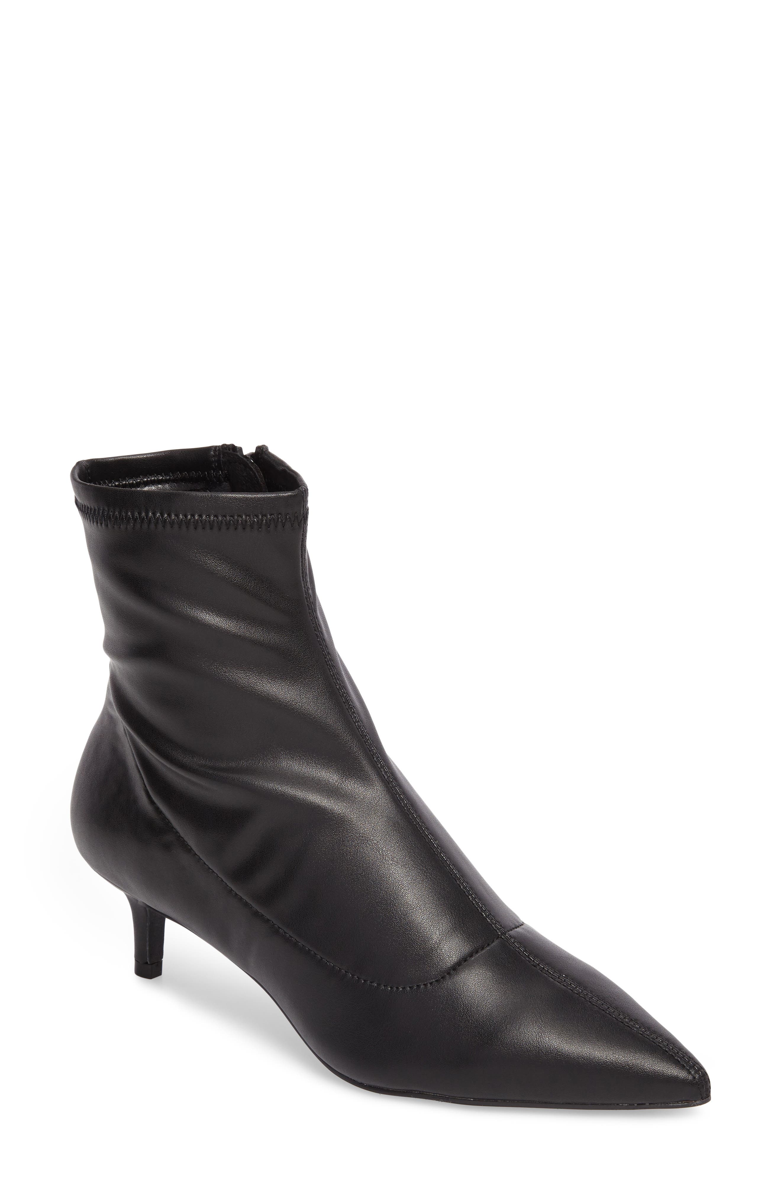 Free People Marilyn Kitten Heel Bootie, Main, color, 