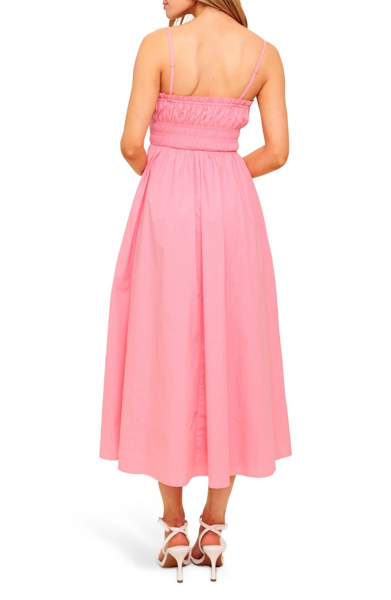 Ruched Midi Dress