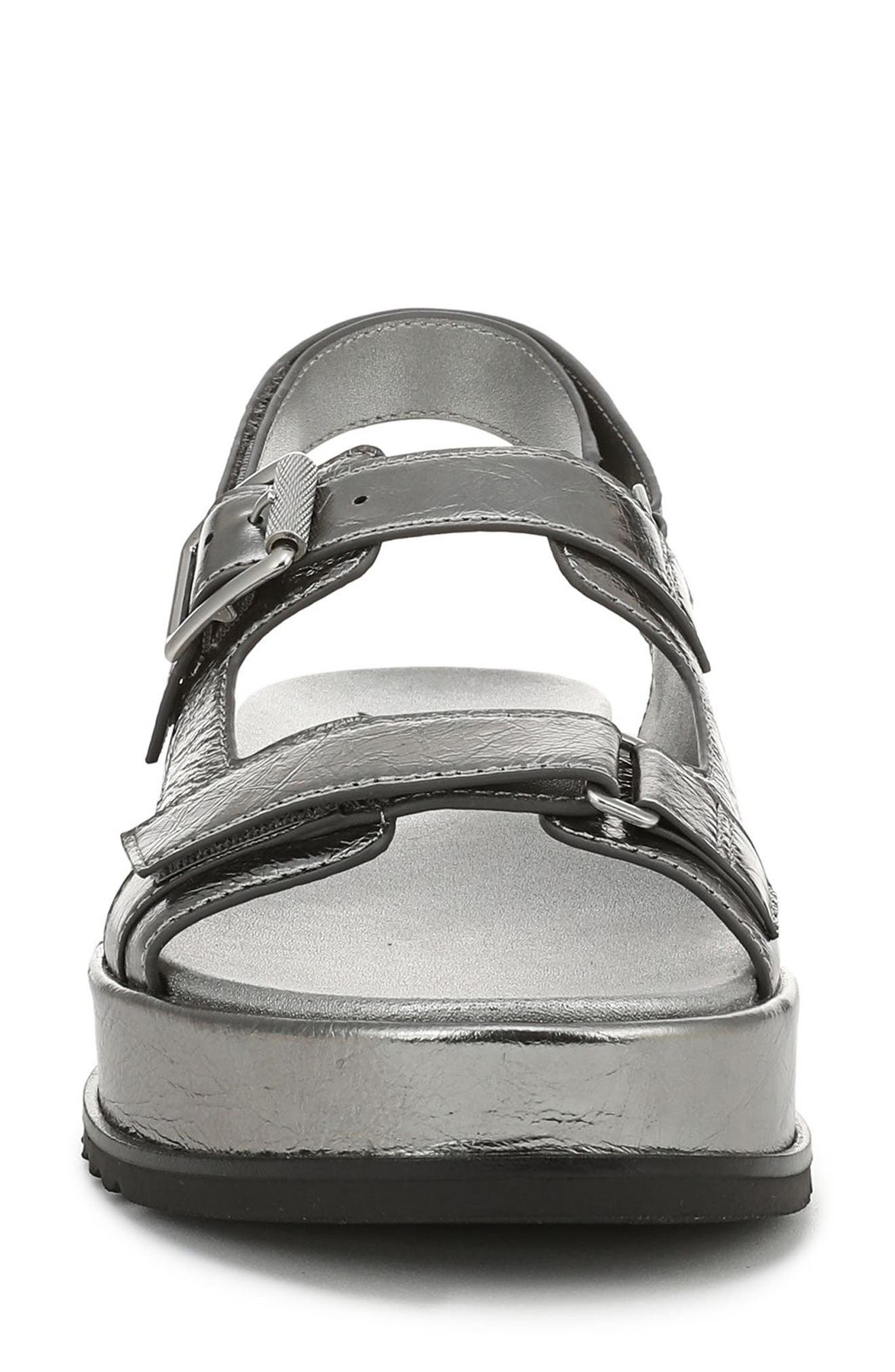 Naturalizer Ziva Slingback Sandal, Alternate, color, Pewter