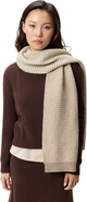 Gobi Cashmere Cashmere Waffle Knit Scarf