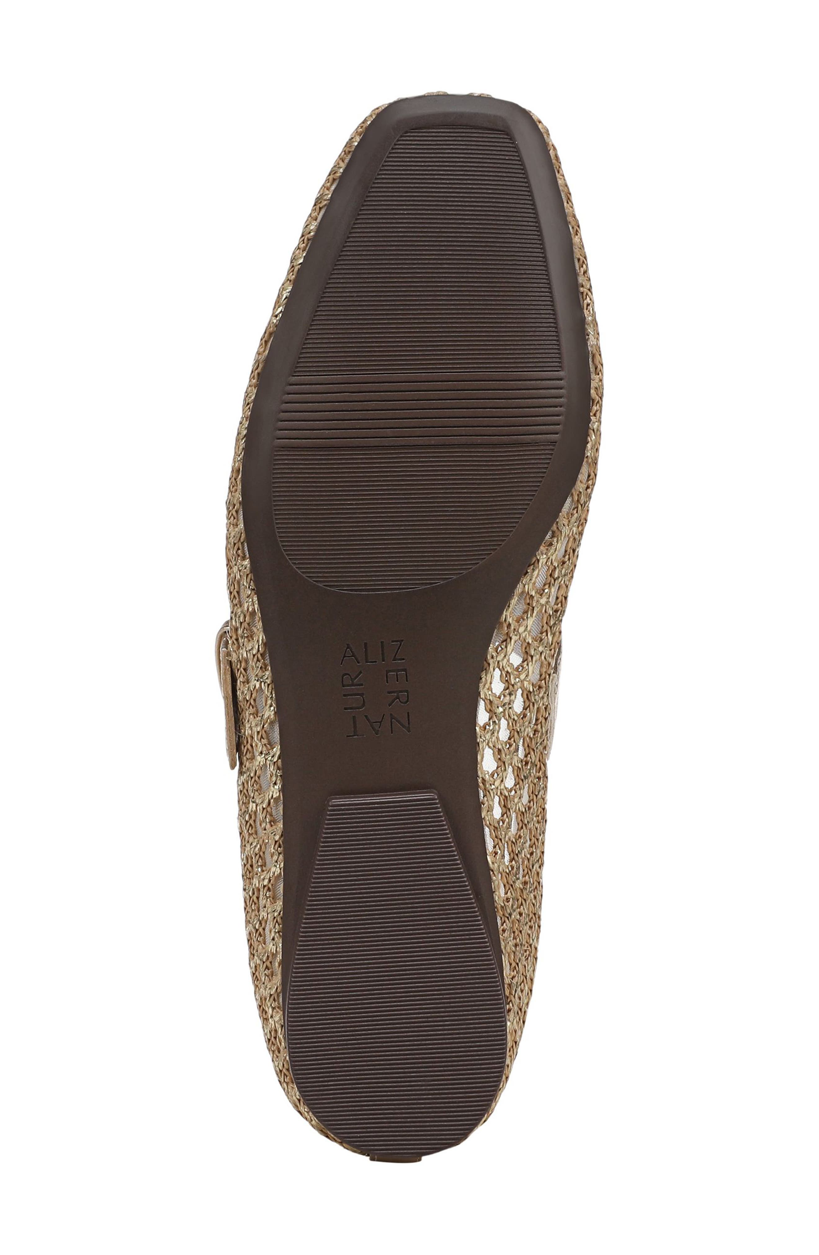 Cosmic Mary Jane Flat, Alternate, color, TAN GOLD/ LIGHT CHAMPAGNE