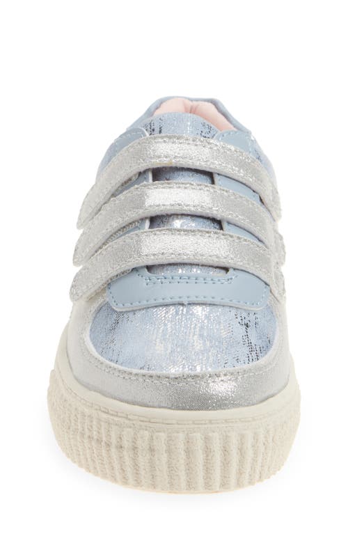Tucker + Tate Tallulah Glitter Sneaker In Blue Denim Metallic