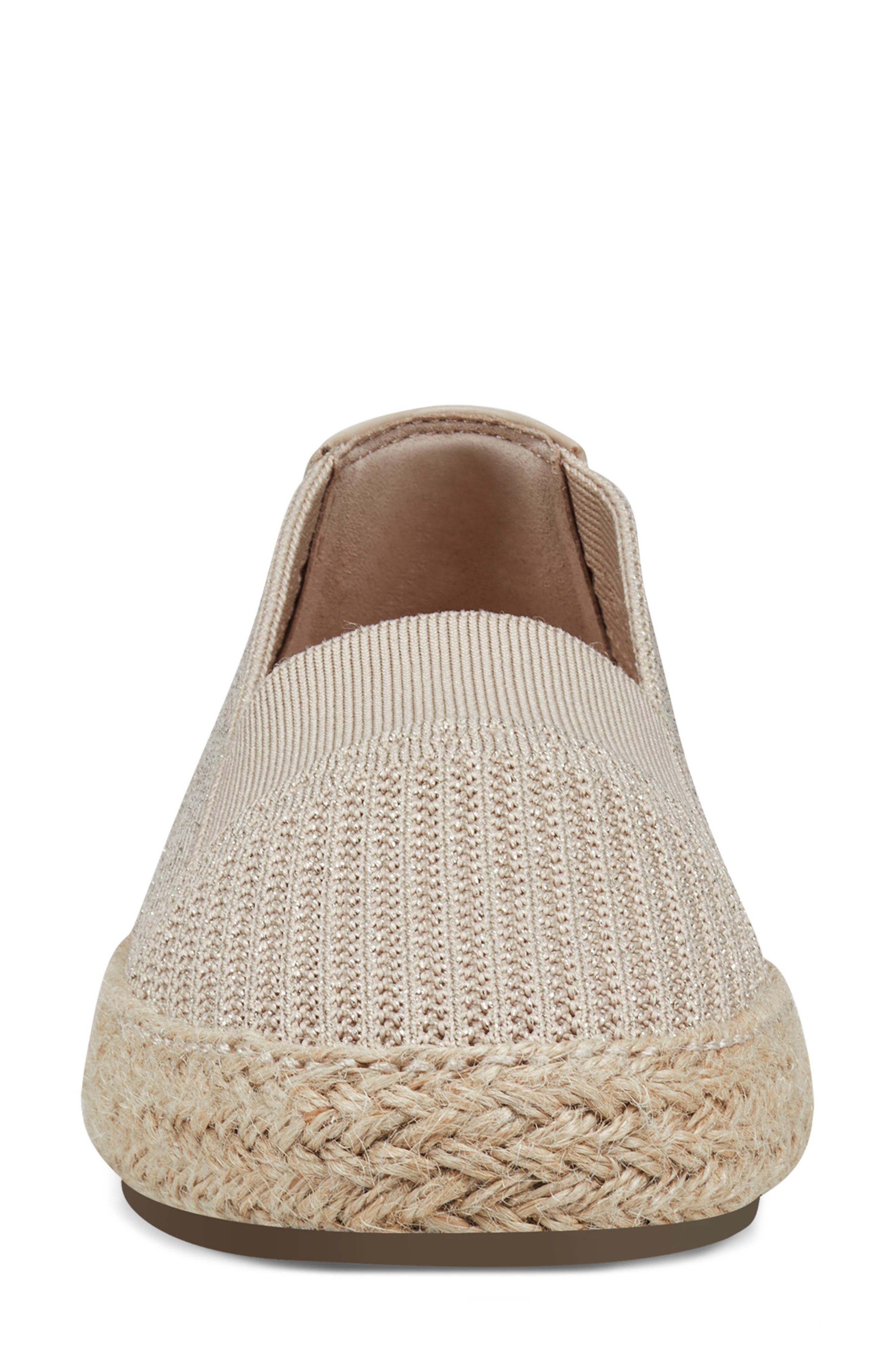 Easy Spirit Hassie Espadrille Flat, Alternate, color, Natural