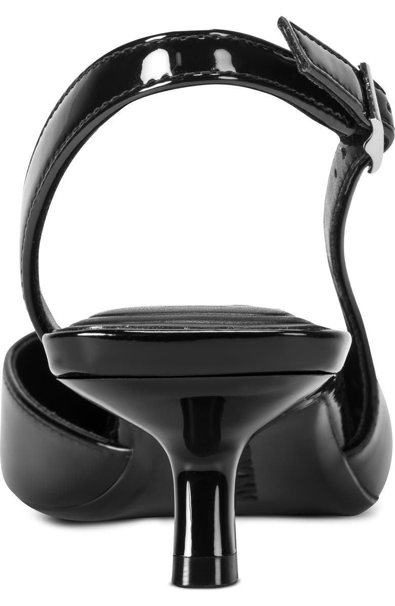 DKNY Naylor Pointed Toe Slingback Pump, Alternate, color, Black