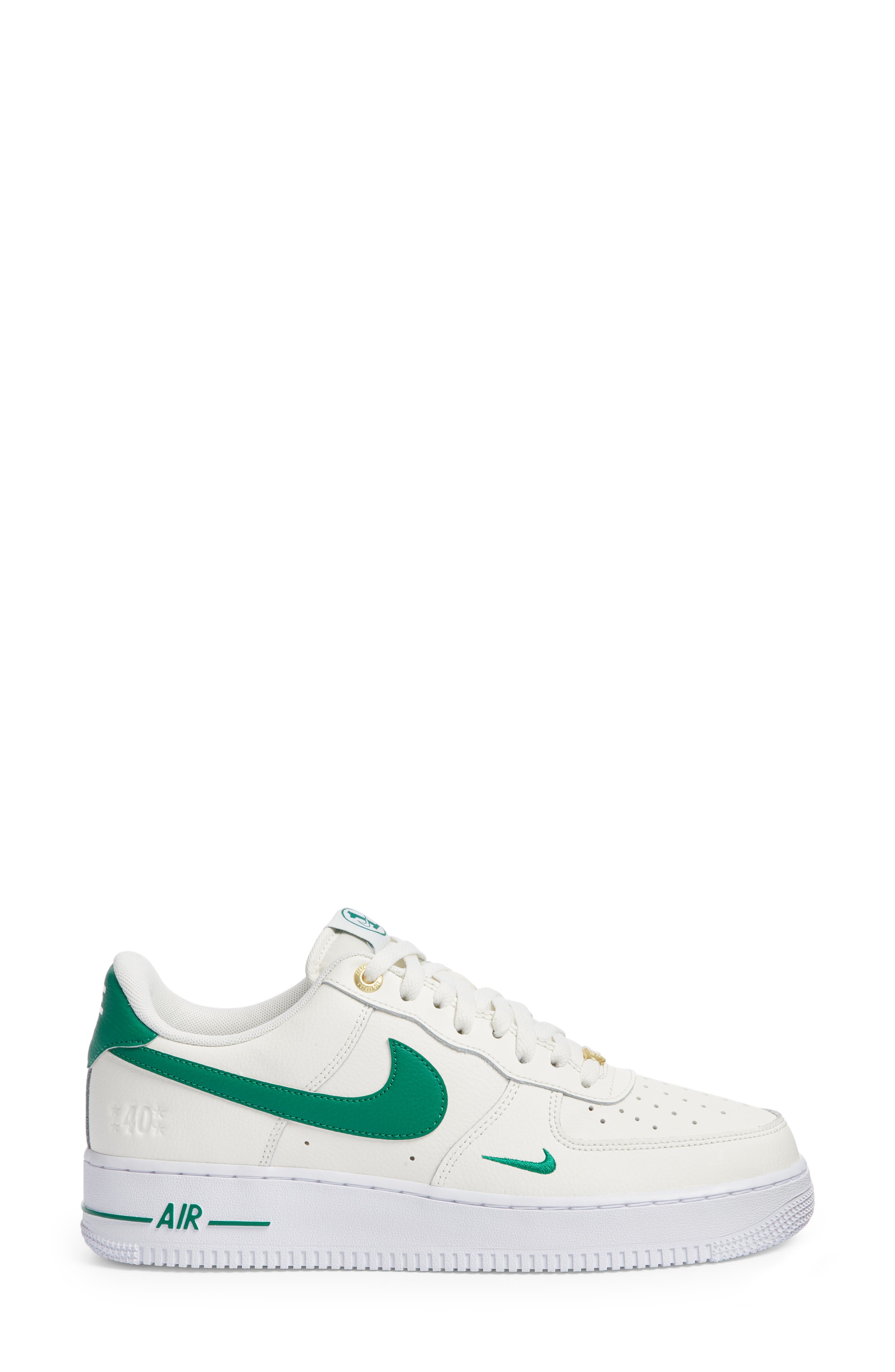 Nike Air Force 1 '07 LV8 Sneaker, Alternate, color, Sail/ Malachite/ White