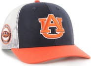 '47 Men's '47 Navy Auburn Tigers Side Note Trucker Adjustable Hat