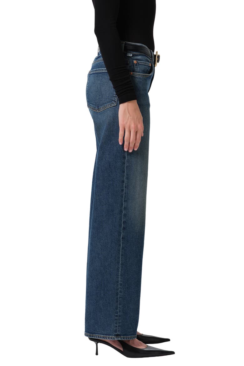 Nora Wide Leg Jeans, Alternate, color, NOCTURNAL