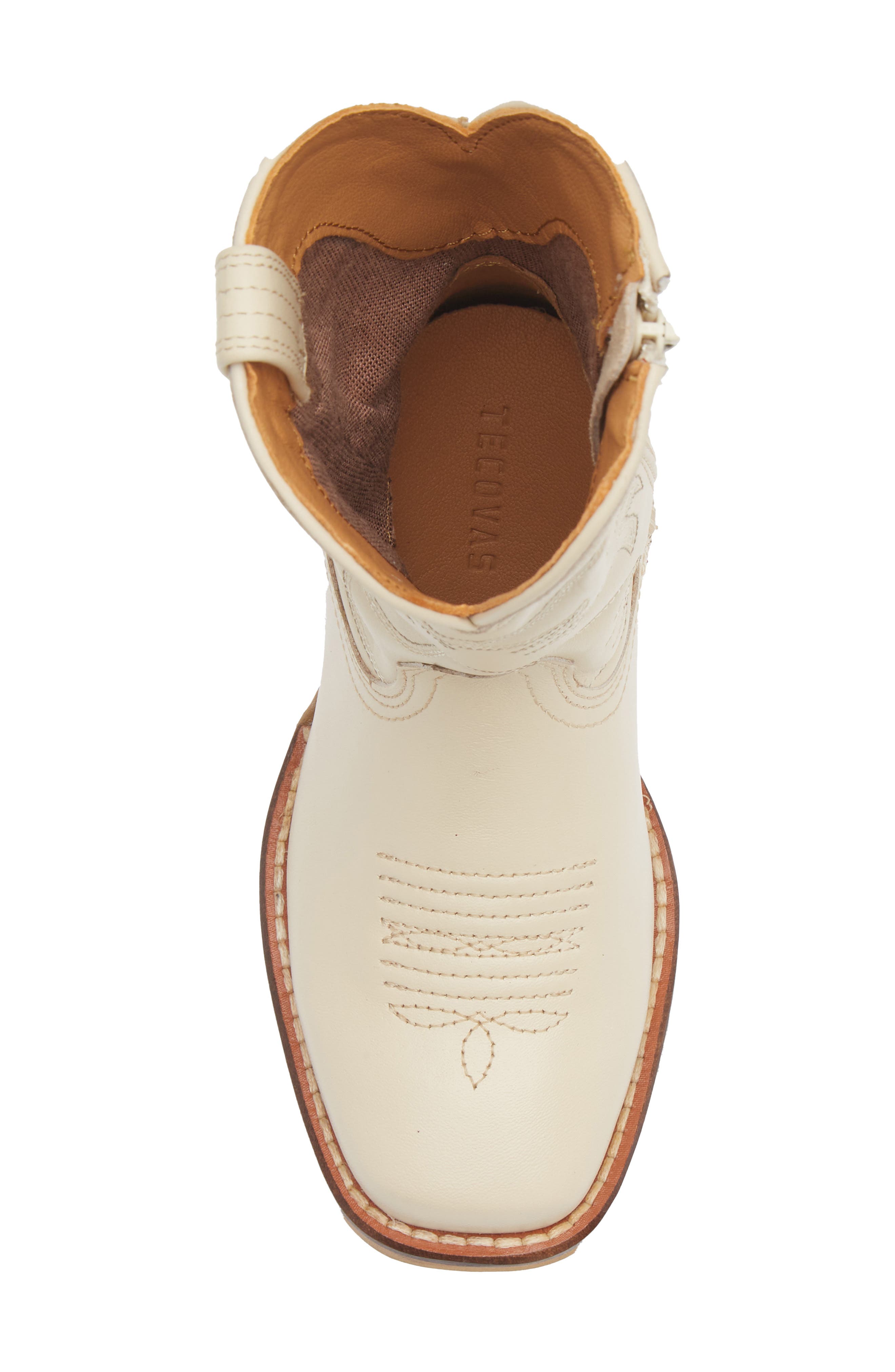 Tecovas Kids' The Annie Western Boot, Alternate, color, Bone