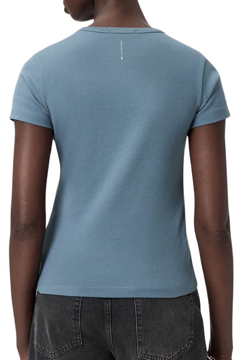 Stevie Cotton T-Shirt, Alternate, color, PALE BLUE