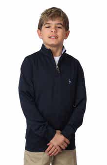 TailorByrd Kids' Quarter Zip Pullover