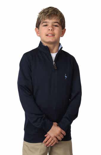TailorByrd Kids' Quarter Zip Pullover