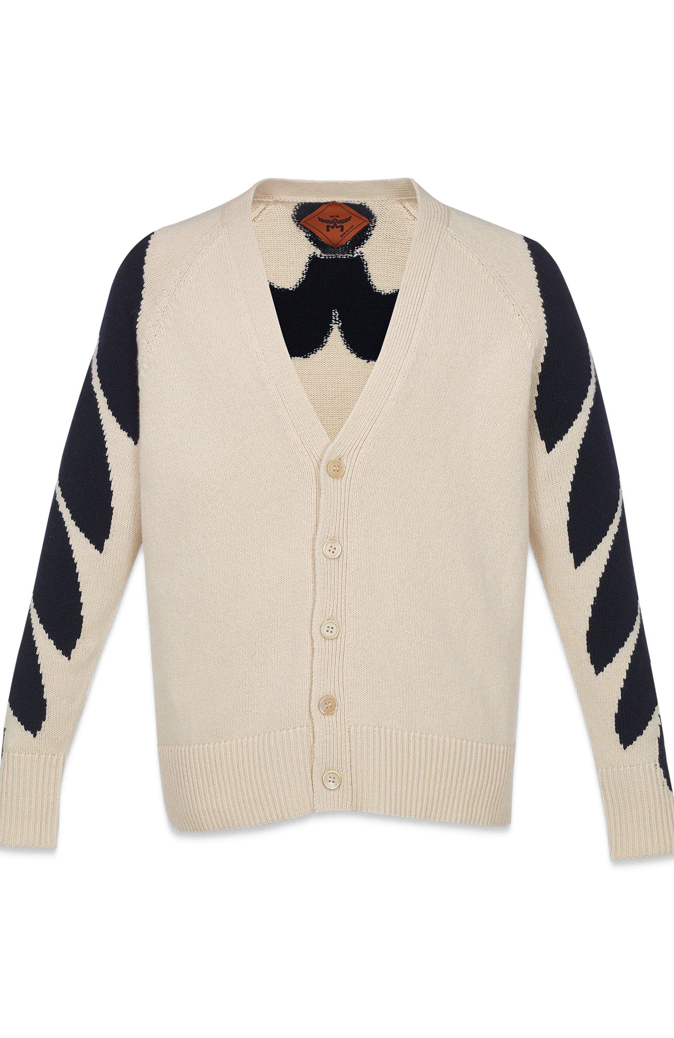 Intarsia Laurel Cardigan - image 2