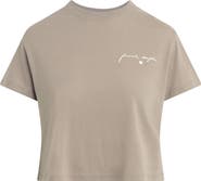 Favorite Daughter The Signature Crop Graphic T-Shirt